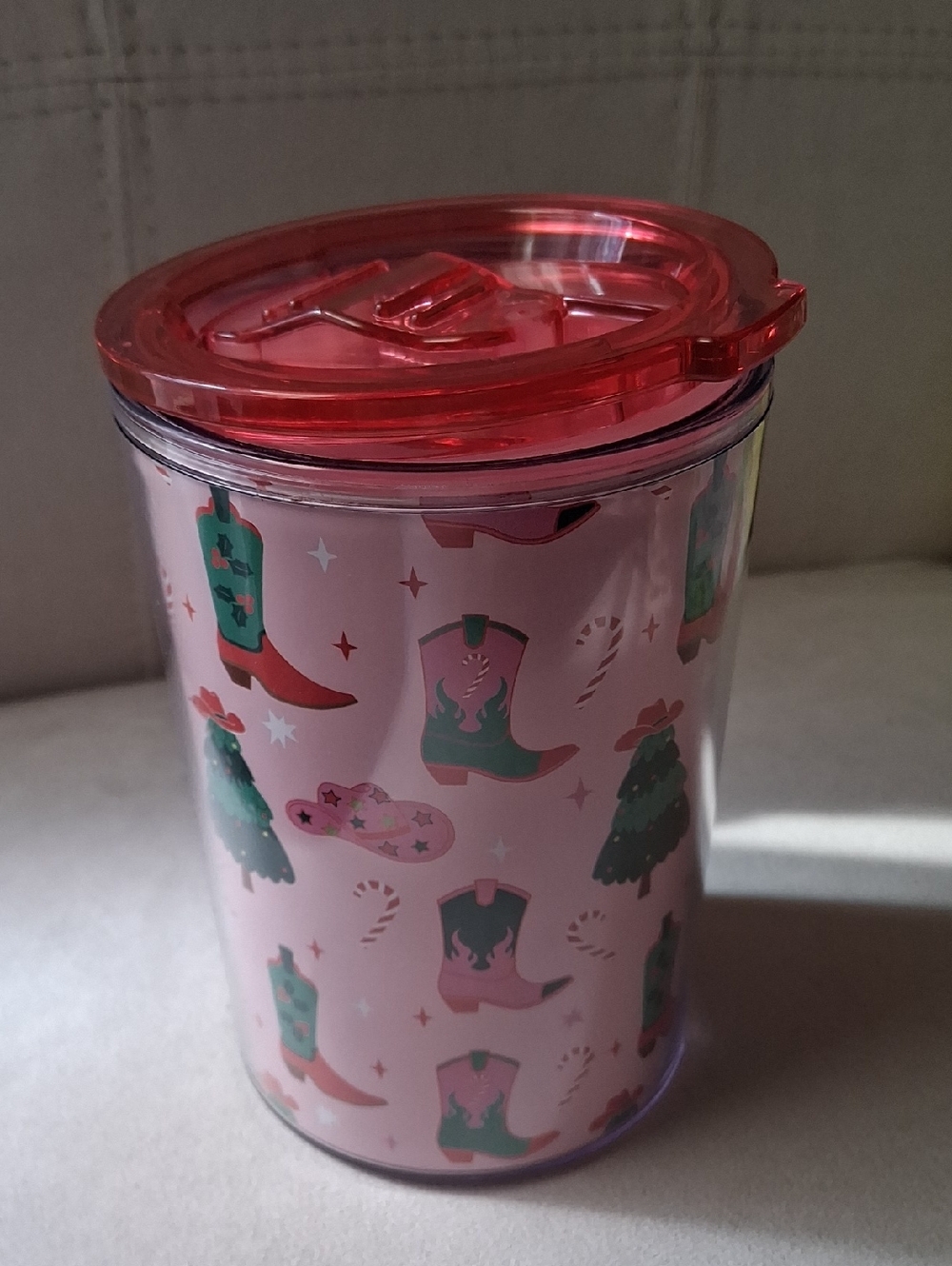 Cowboy Boots Travel Tumbler - Picture 1 of 3